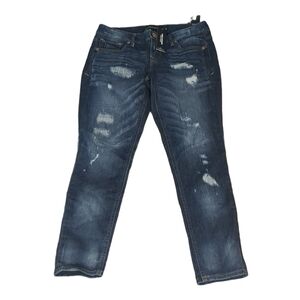EXPRESS ankle leggings Stella low rise distressed jeans size 2